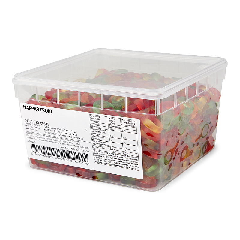 KnallGodt Haribo fruktsutter 2,3 kg