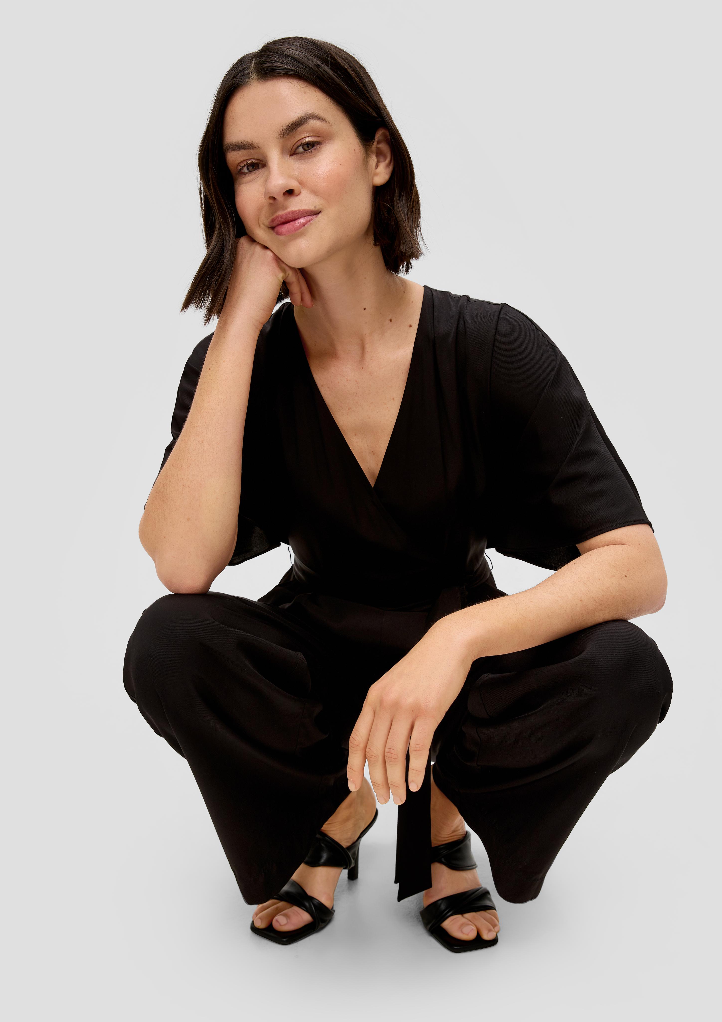 Jumpsuit mit Bindedetail  2141704-9999