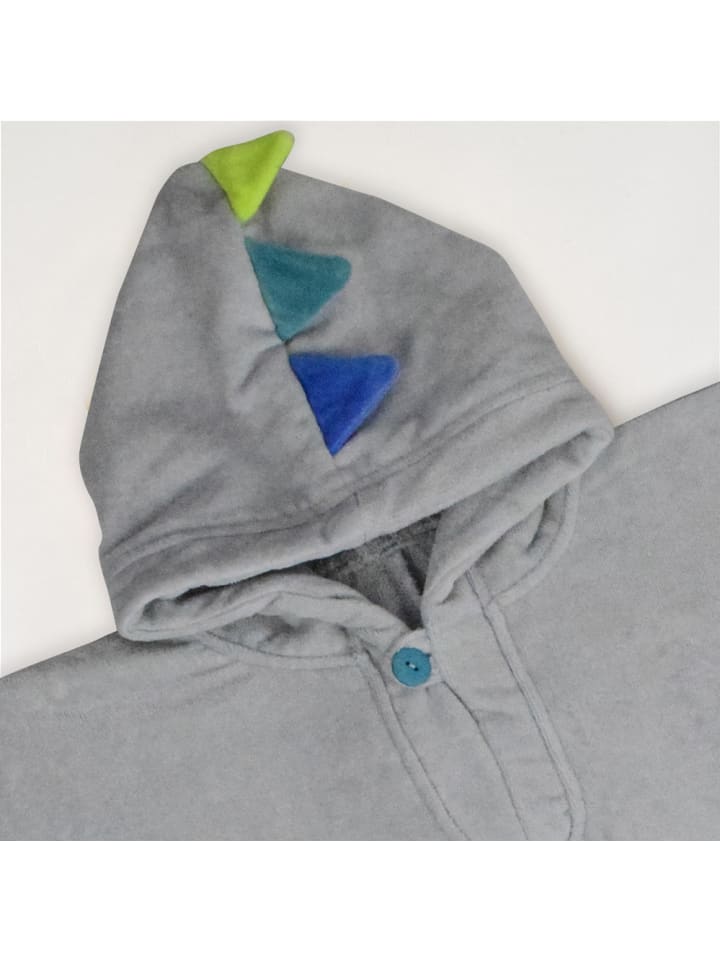 Schlummersack Frottee Badeponcho in Grau günstig kaufen 1-3 Jahre