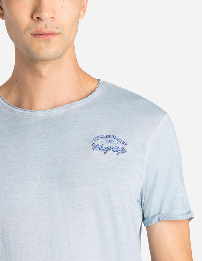 T-Shirt - Gerollte Abschlüsse