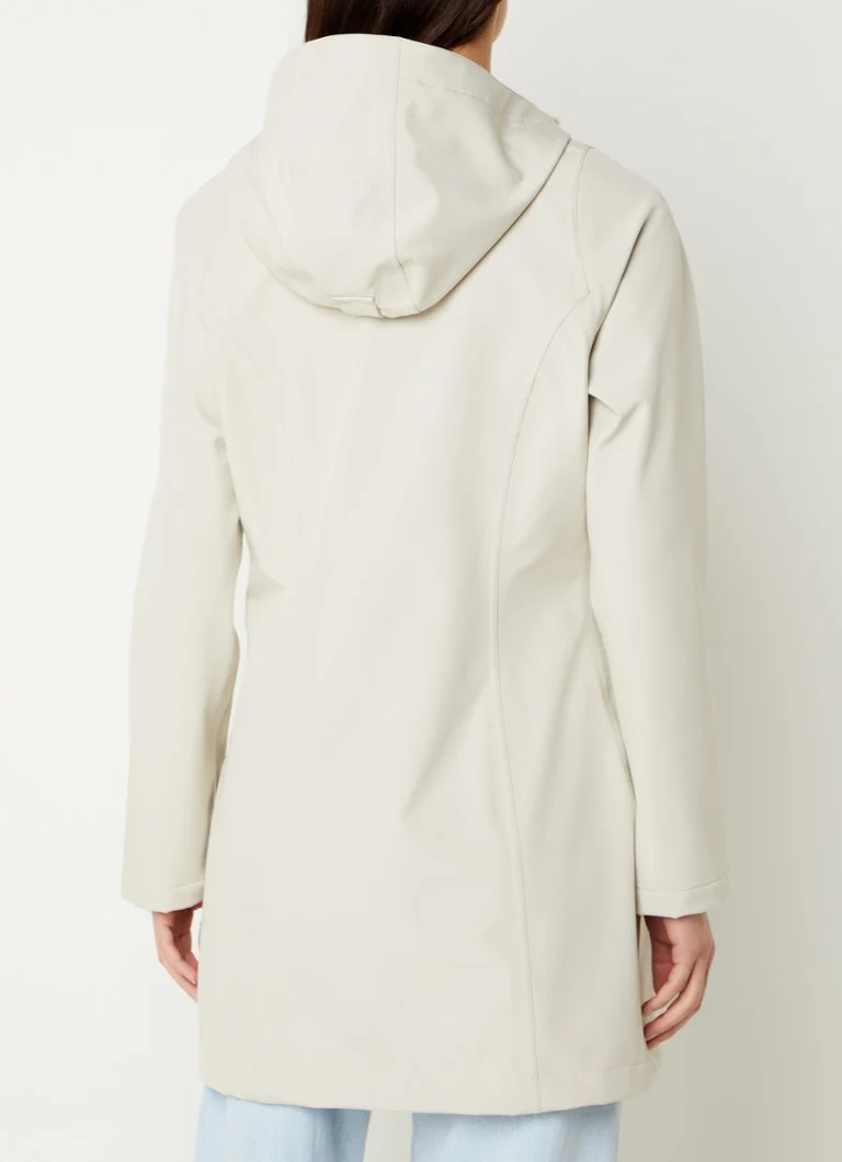 Ilse Jacobsen Softshell jacket with hood and zip pockets