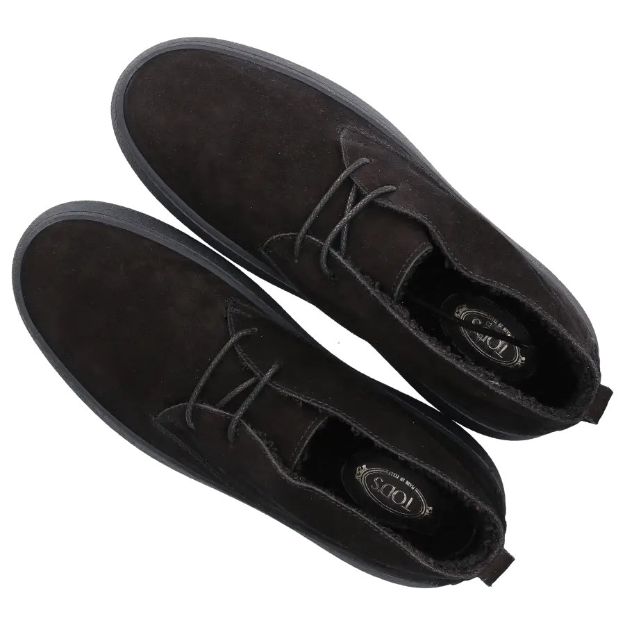 Tod's - Stiefeletten M09J0 Veloursleder - schwarz