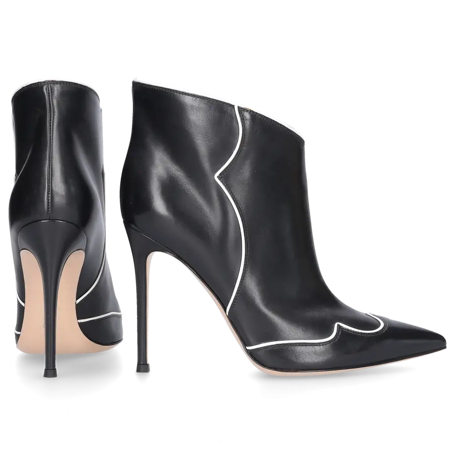 Gianvito Rossi - Stiefeletten G05936 Kalbsleder - schwarz