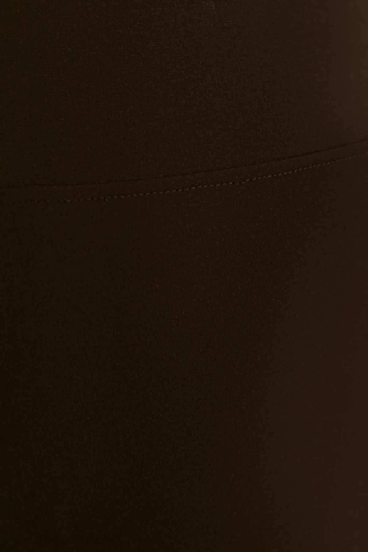 Trendyol Curve  Braune Recovery-Strickstrumpfhose mit hoher Taille TBSSS22TA0022