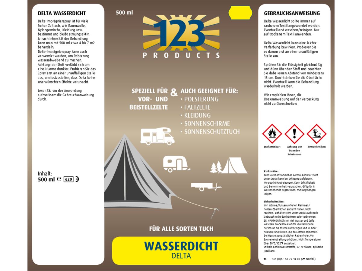 123 Products Delta Imprägnierungsspray