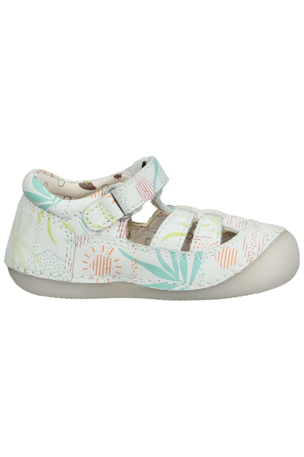 Kickers  Sandalette - Weiß - Flacher Absatz