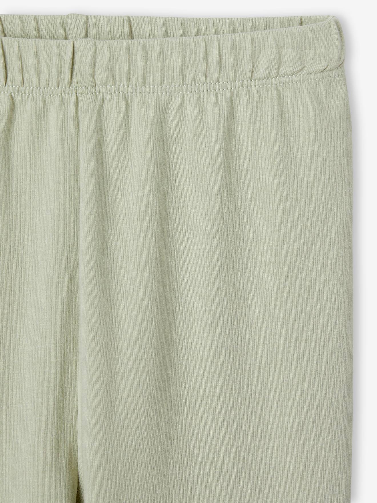 Vertbaudet 2er-Pack Mädchen Leggings BASIC - pack wollweiß kirschen