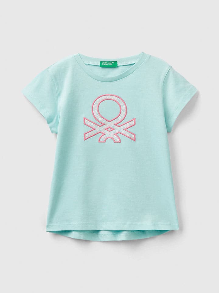 Benetton Shirt in Mint günstig kaufen