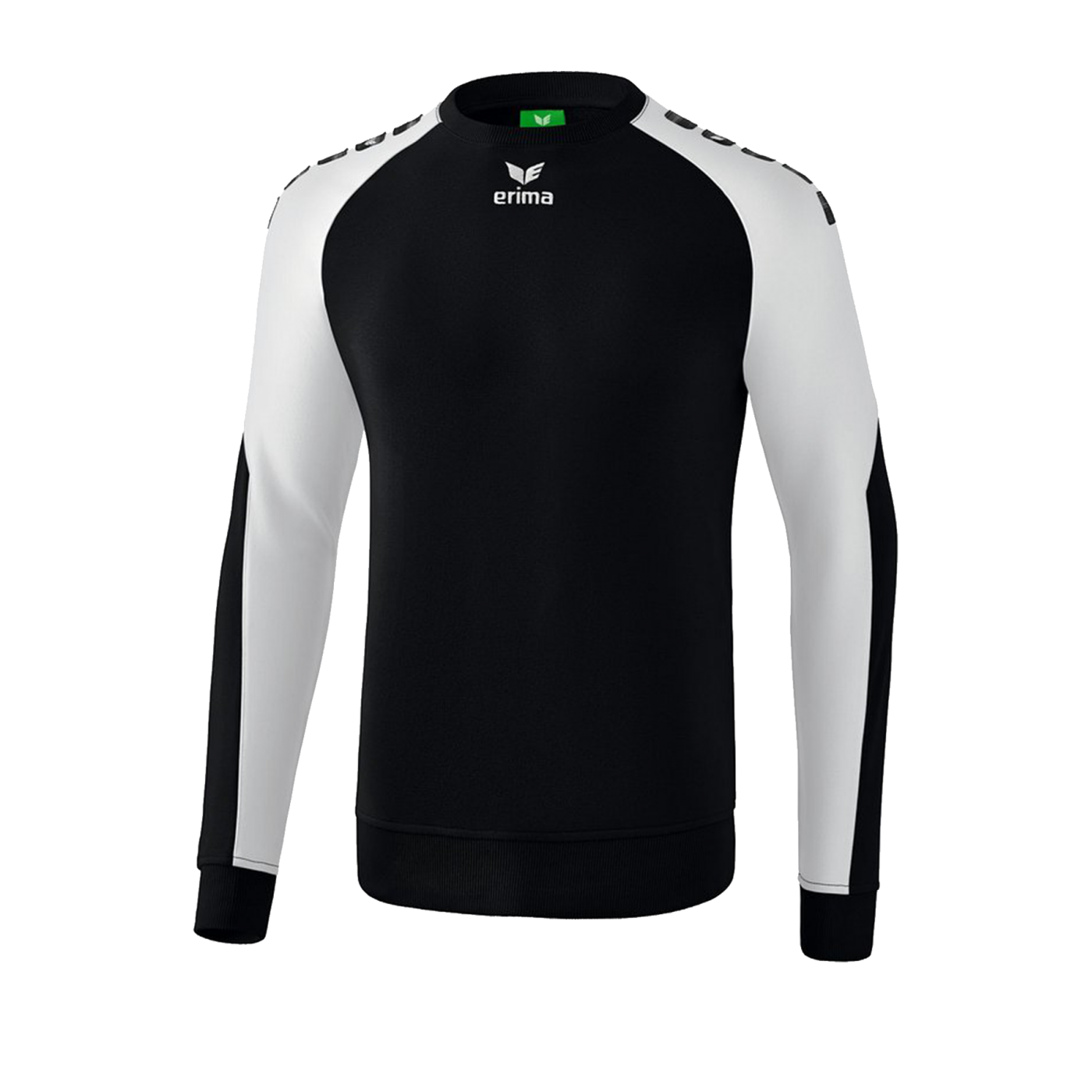 Erima Essential 5-C Sweatshirt Schwarz Weiss