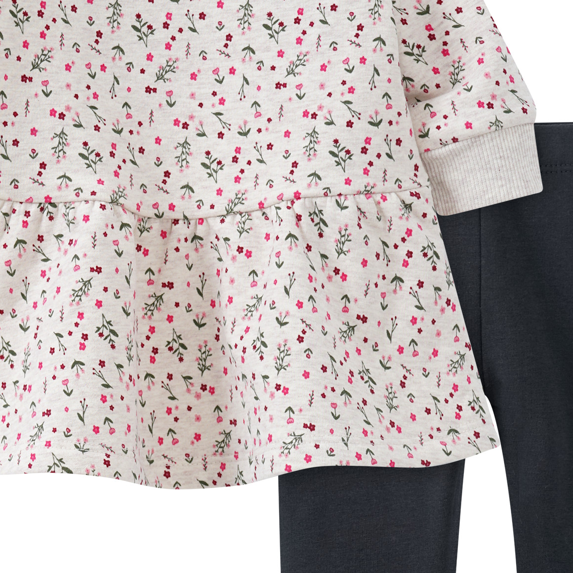 Newborn Sweatkleid und Leggings im Set