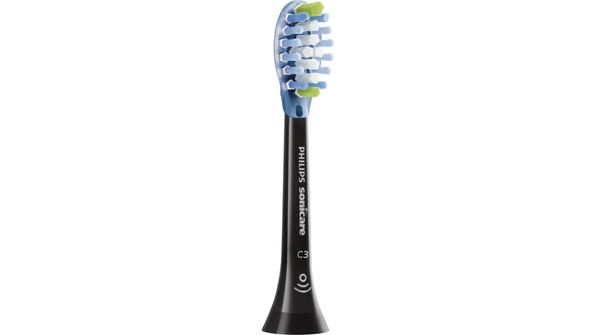 PHILIPS Sonicare Zahnbürstenköpfe C3 Premium Plaque Defence Schwarz