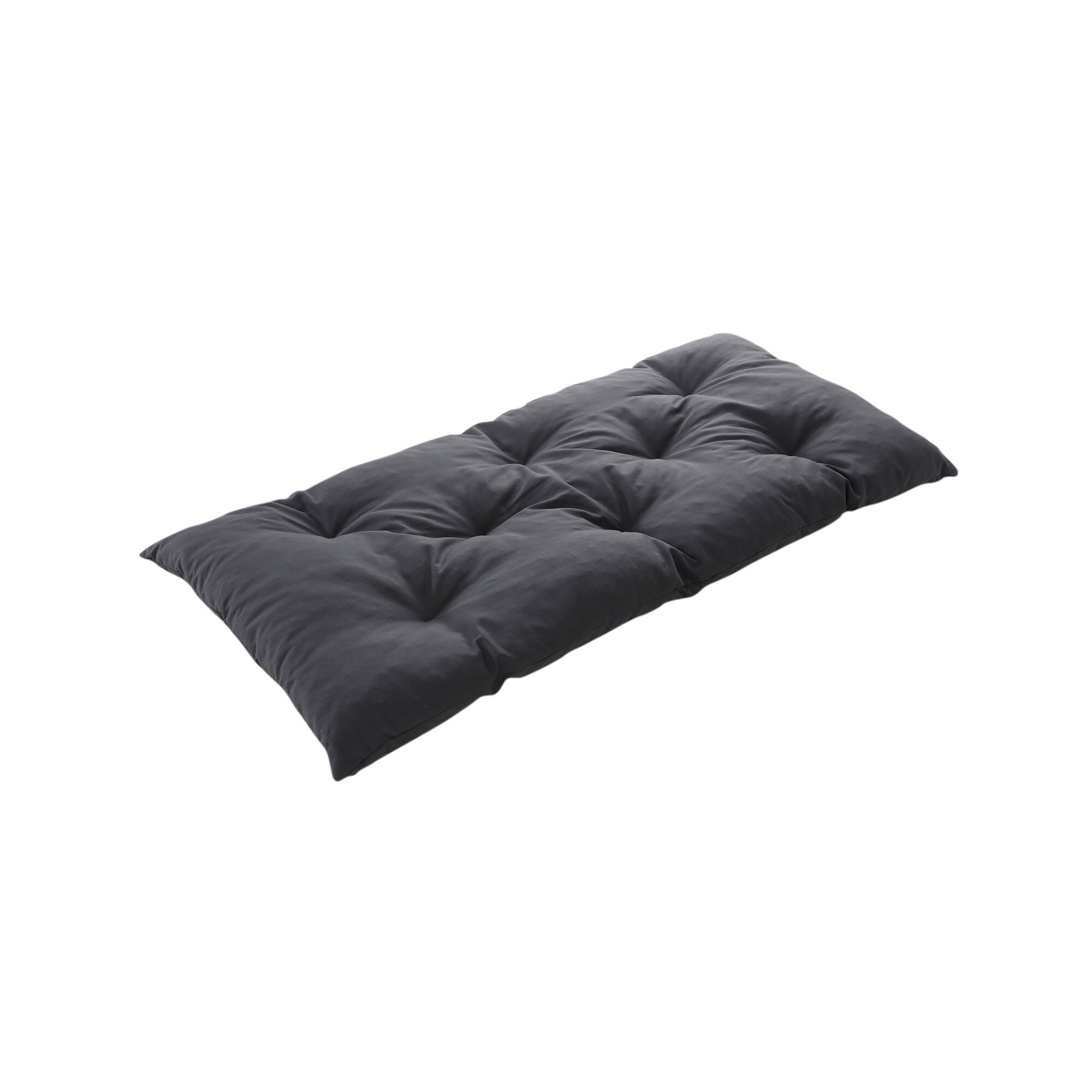 Long coussin de sol uni