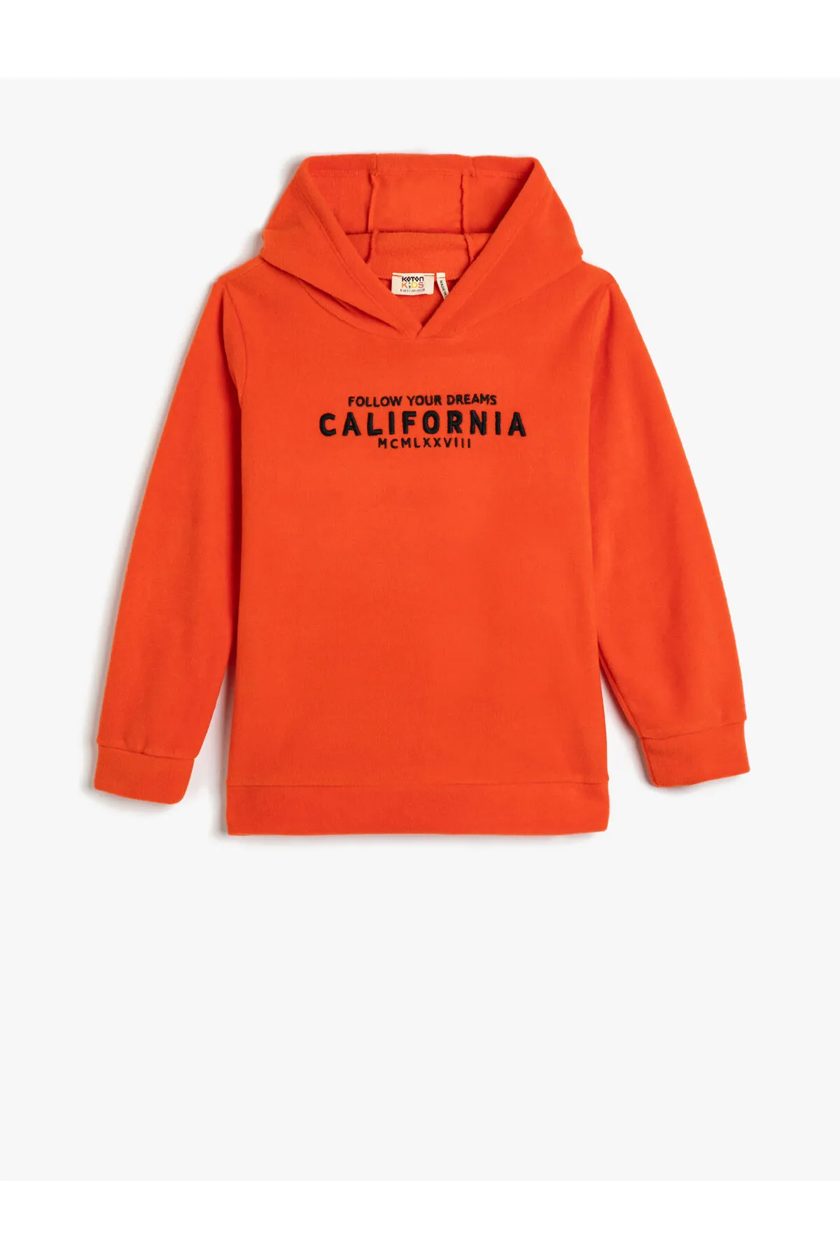 Koton  Kapuzenpullover „California“ mit erhöhtem Aufdruck