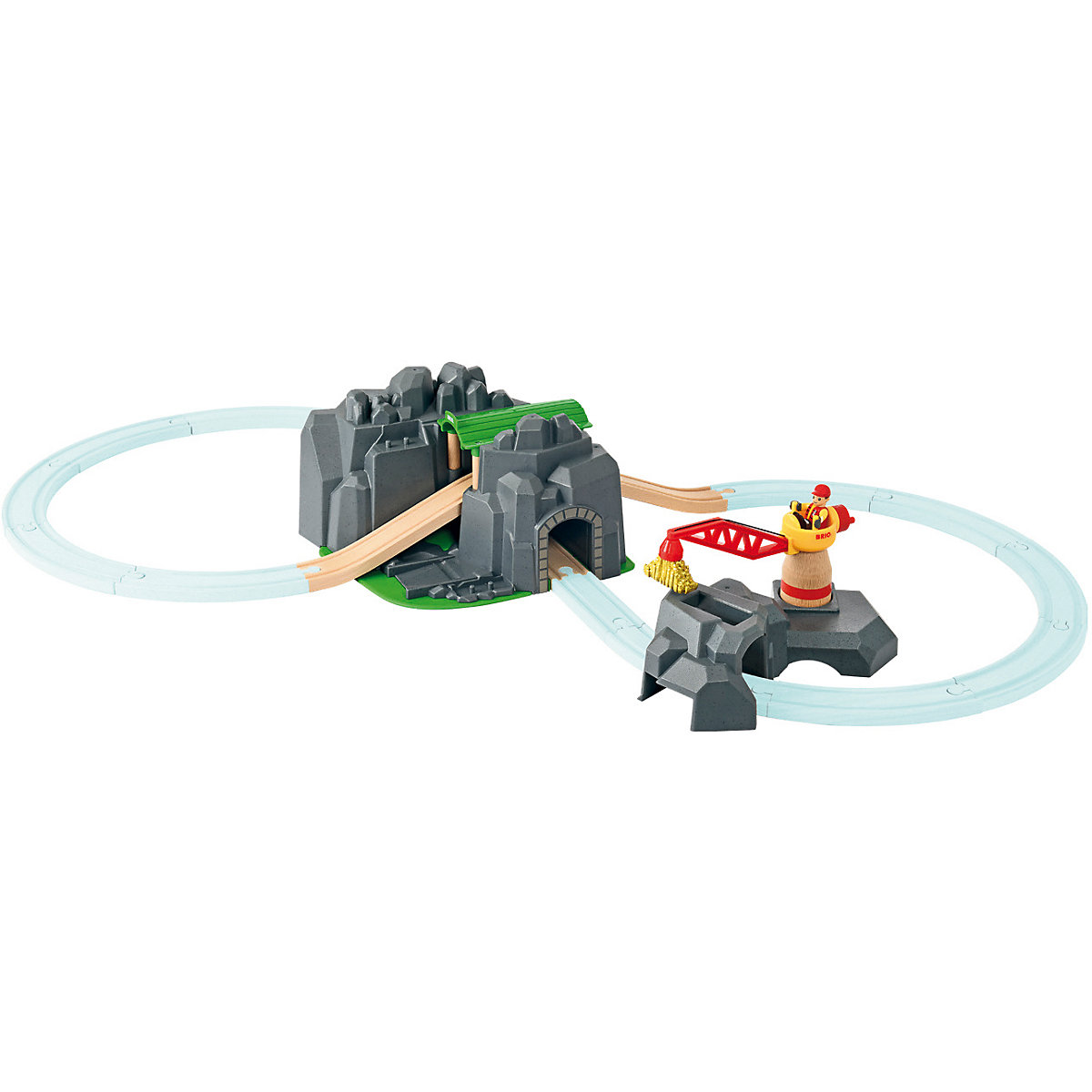 Große Goldmine mit Sound-Tunnel