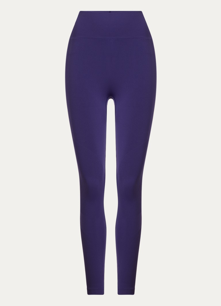 Wolford Push Up high waist leggings with rib structure