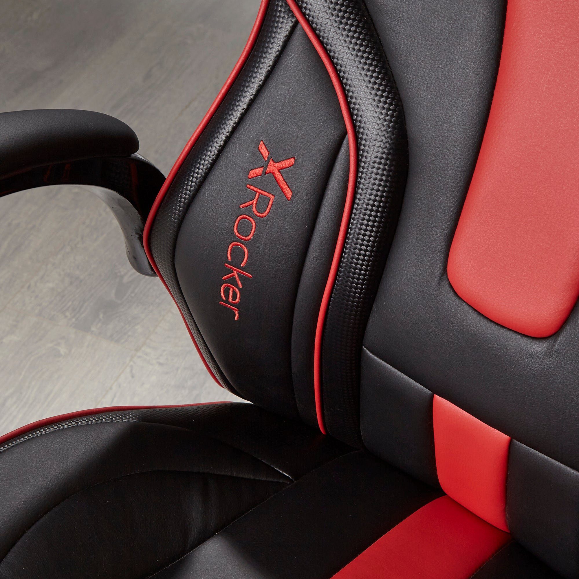 X Rocker Gaming-Stuhl Maverick - Ergonomischer Bürodrehstuhl für Jugendliche & Erwachsene