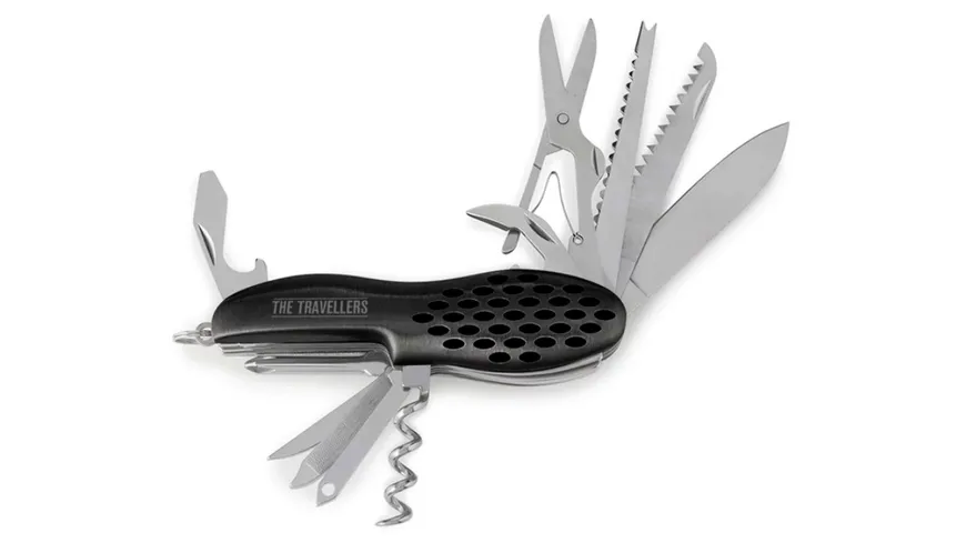 BLACK COFFEE Taschenmesser 11-fach