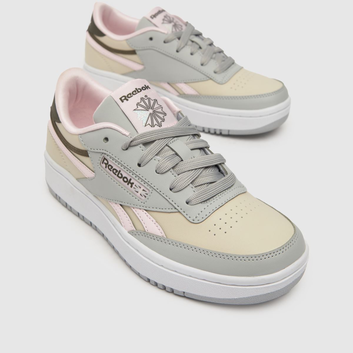 Reebok bézs Multi Club C Double Revenge Lány Gyerek Cipő