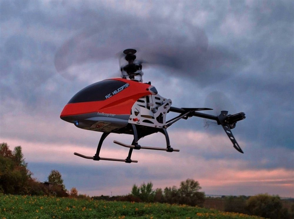 BruKa RC-Helikopter RC Helikopter SPEEDCOPTER Single Blade ferngesteuerter Hubschrauber