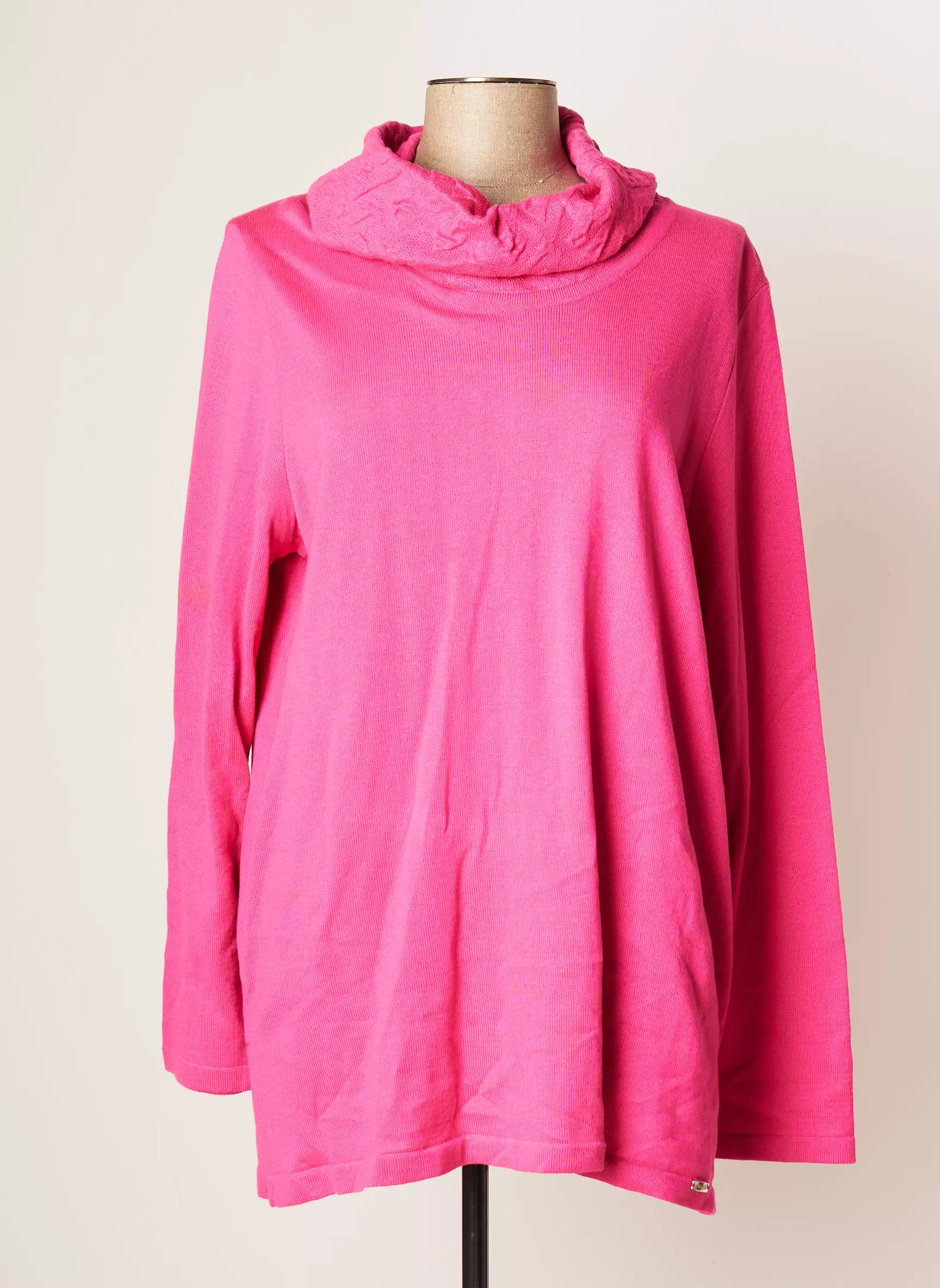 Chalou Cols Roules Femme couleur rose