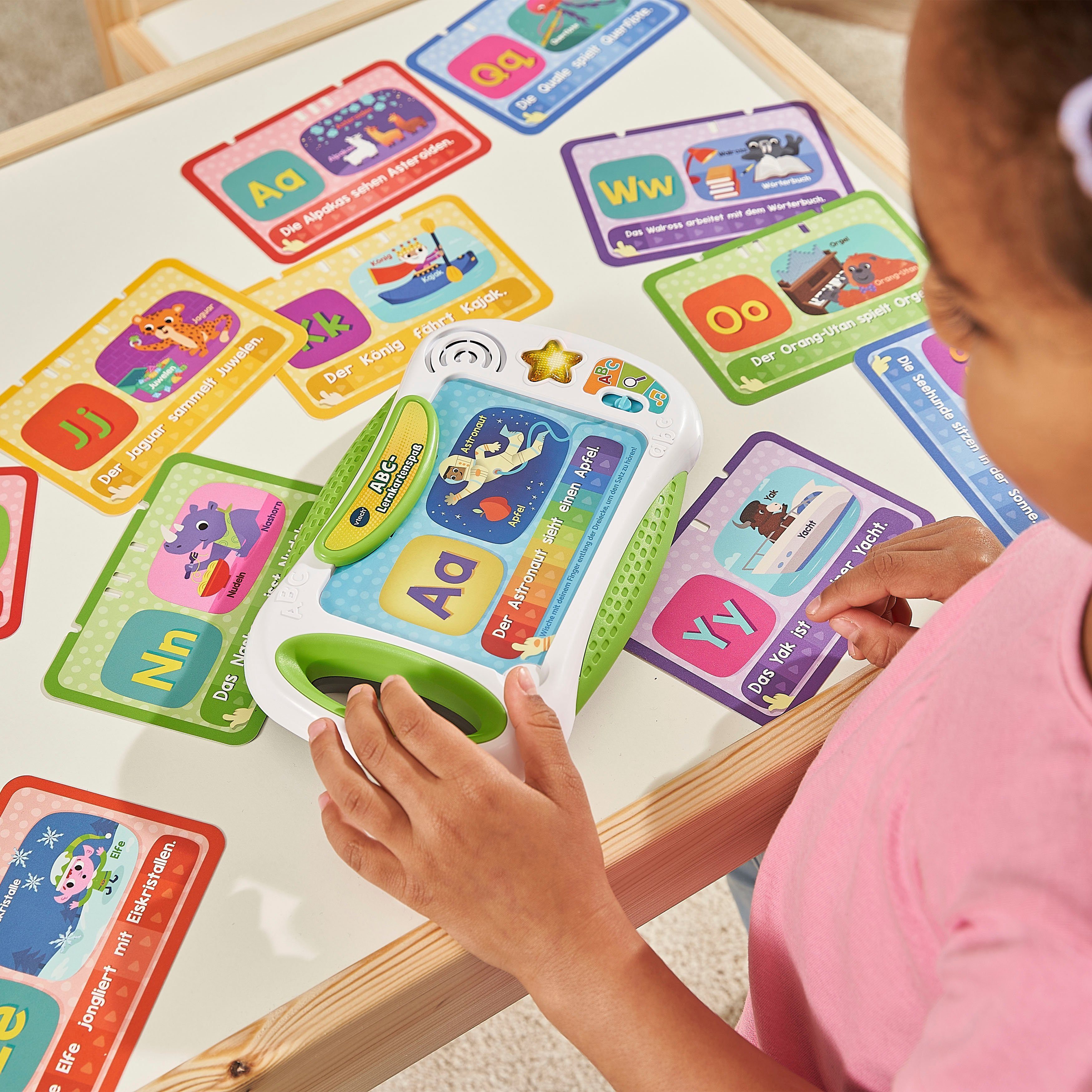 Vtech® Lernspielzeug ABC-Lernkartenspaß
