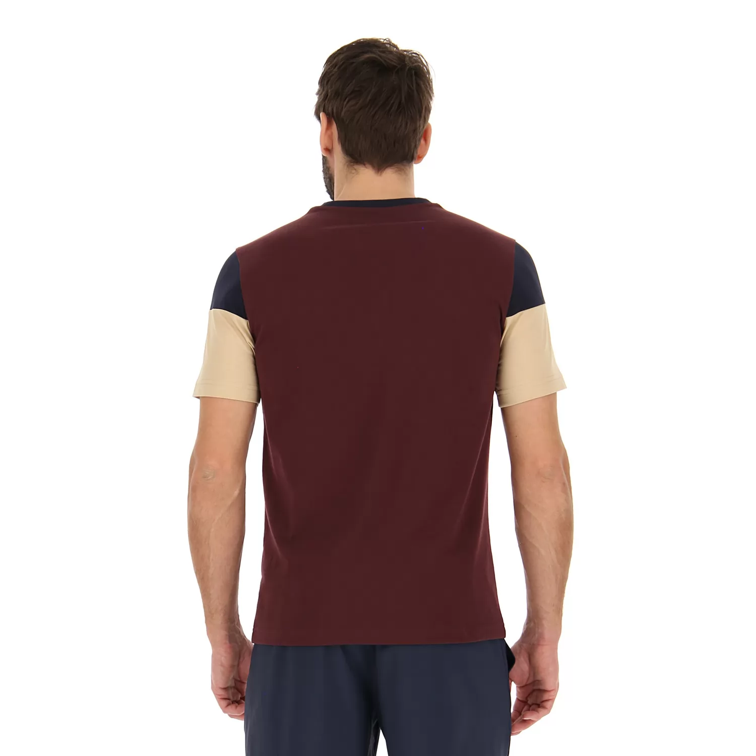 ATHLETICA LG III TEE BCK JS VINEYARD DK RÖD
