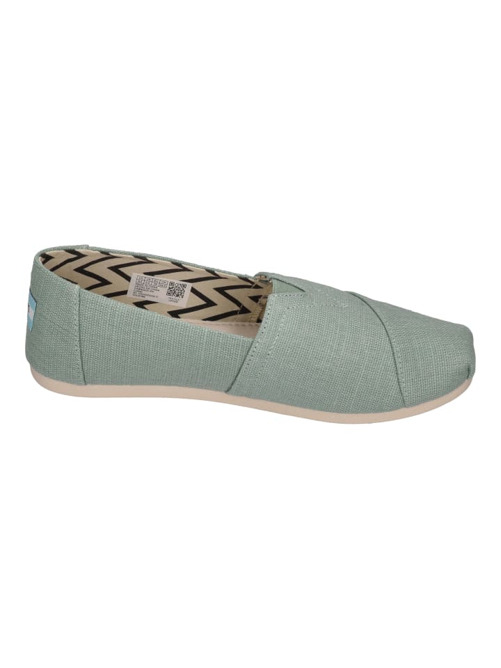 TOMS Espadrilles ALPARGATA in grün günstig kaufen