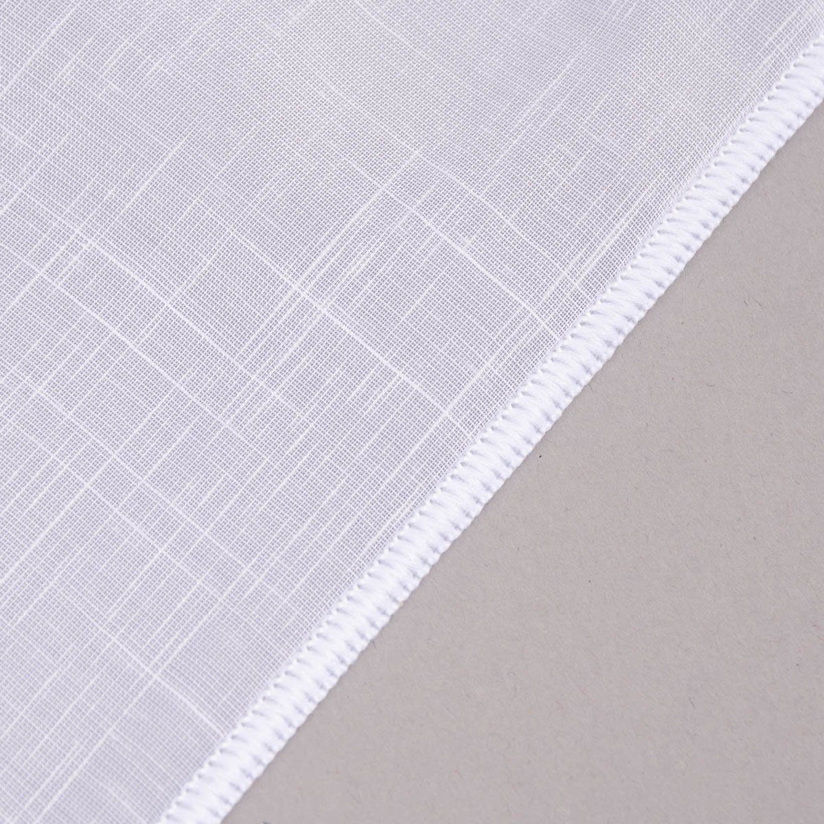 Meterware Gardinenstoff Gardinenstores zarte Leinenstruktur weiß Meterware 260cm, SCHÖNER LEBEN., leicht perforiert, Kunstfaser, mit Bleiband, pflegeleicht, überbreit