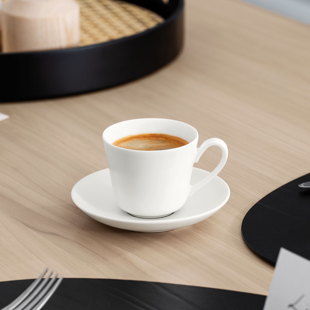 Villeroy & Boch Sous-tasse à expresso 6 pièces Twist White Tasse