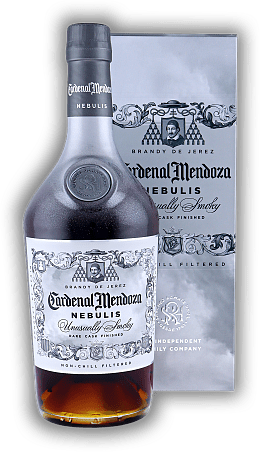 Cardenal Mendoza Nebulis Cardenal Mendoza Nebulis Für diejenigen Liebhaber, die sanfte geräucherte Noten zu schätzen wissen. 0,7	 Liter - Vol 40%