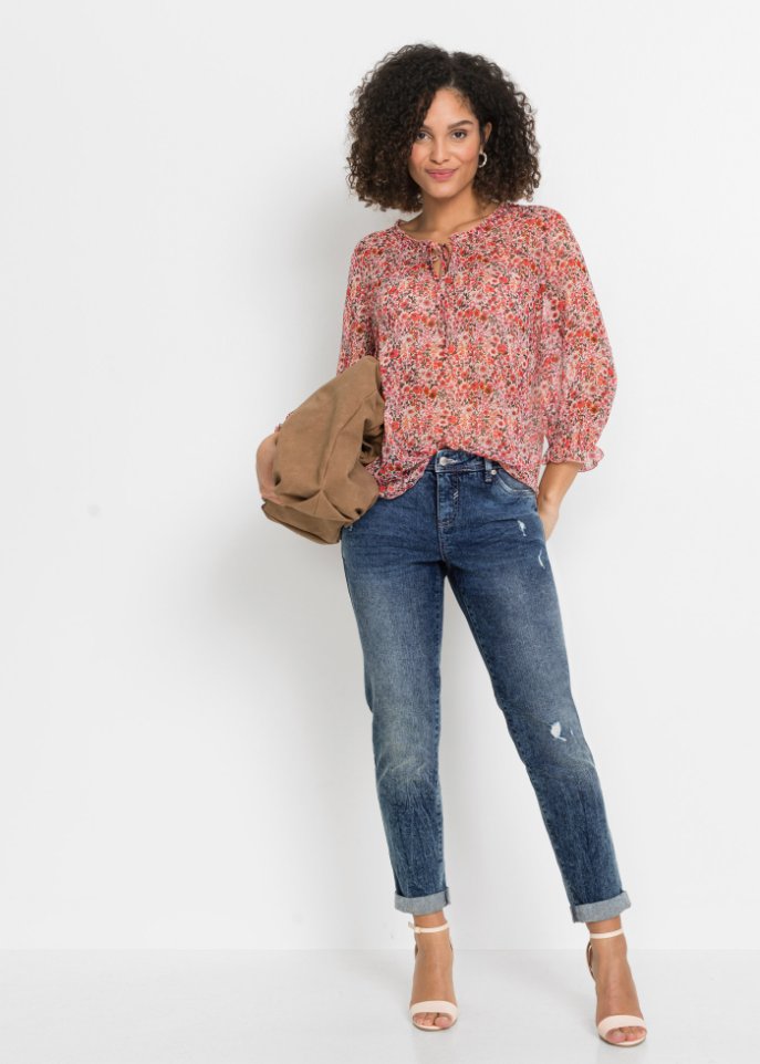 Boyfriend-Jeans aus Bio-Baumwolle