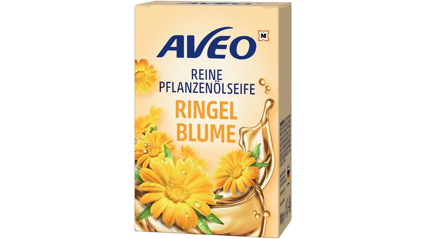 AVEO Reine Pflanzenölseife Ringelblume 100 g