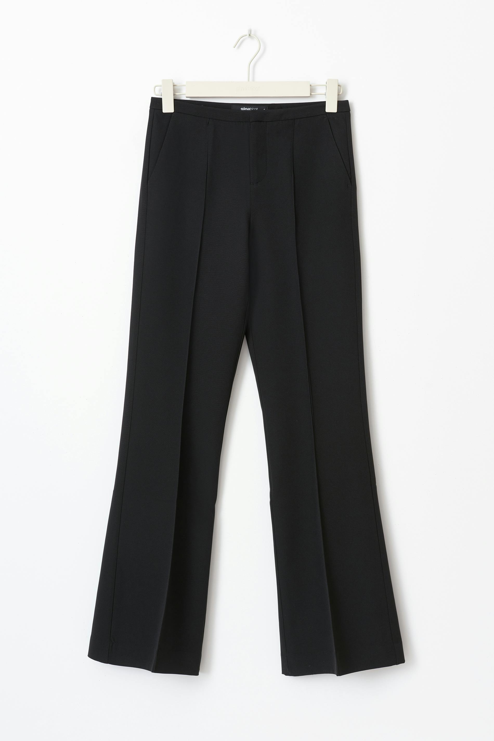 Petite bootcut trousers