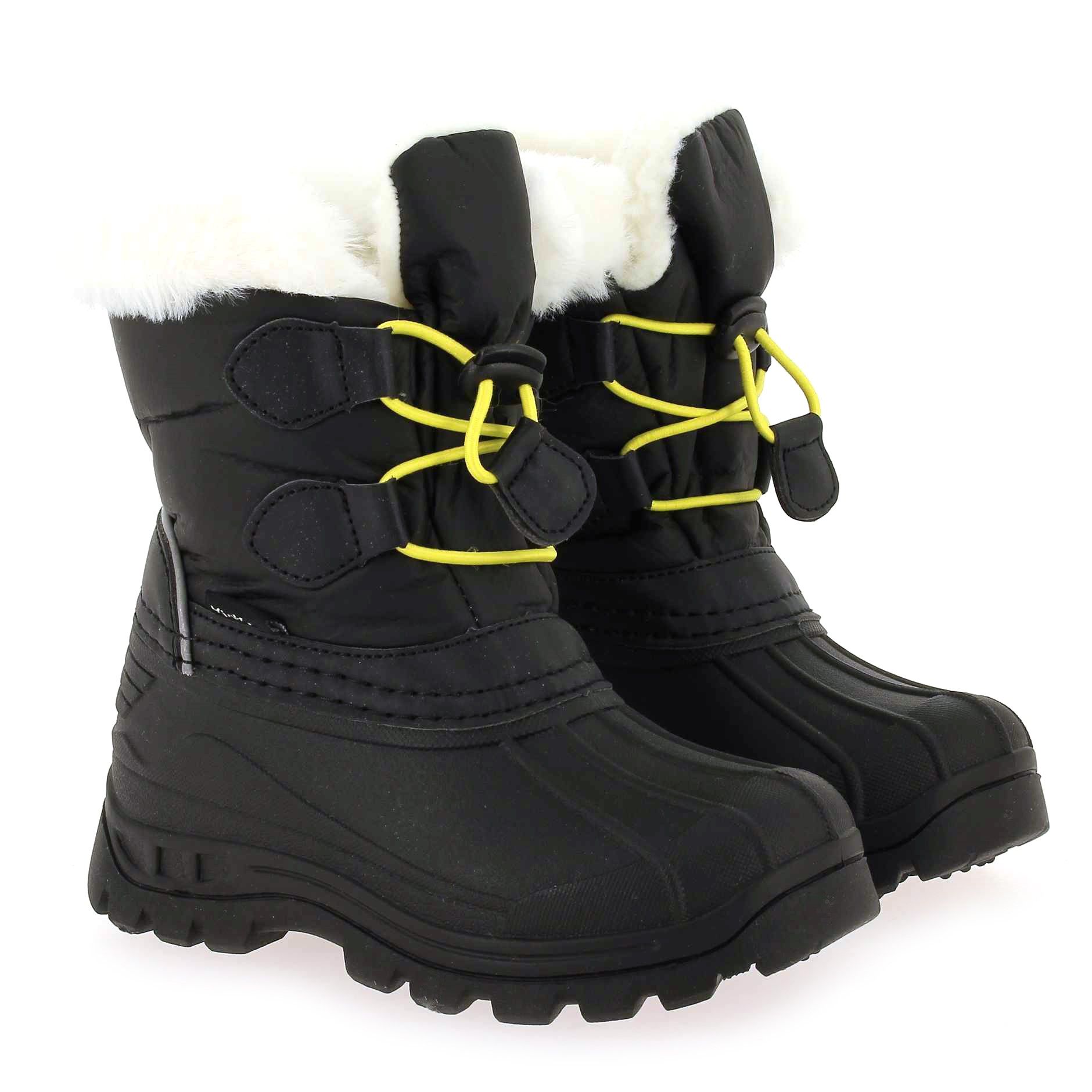 Kickers  SEALSNOW - Noir Jaune