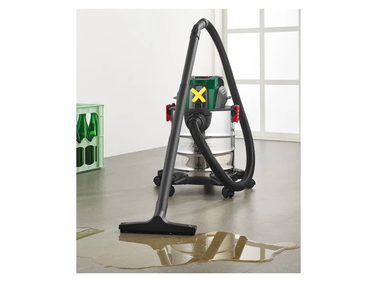 Aspirador de pó e água sem fio PARKSIDE® PWDA 20-L i C3, 20 V