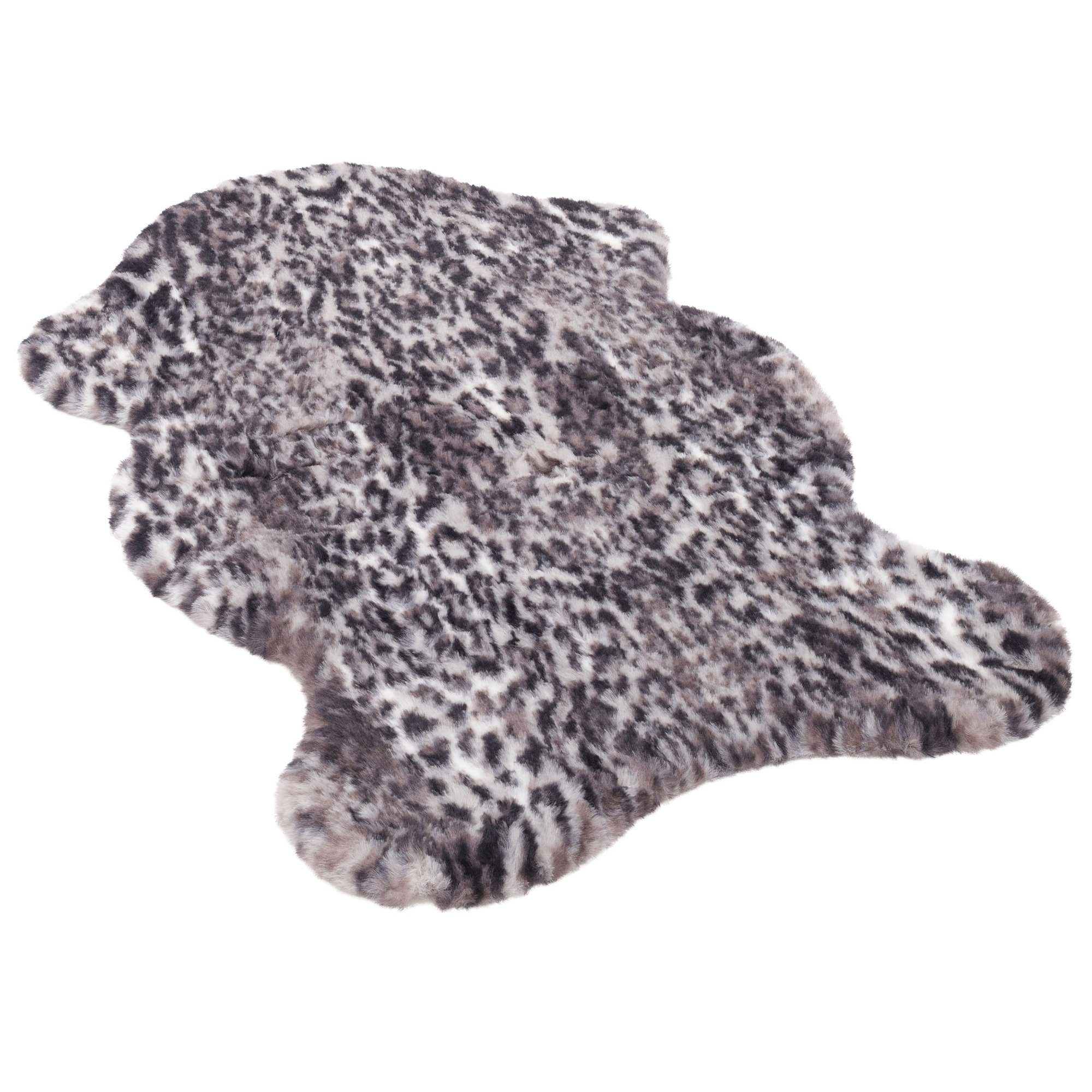 Fellteppich Luxus Super Soft Fellteppich Pearl Leopard Shape, Pergamon, Shape, Höhe: 19 mm