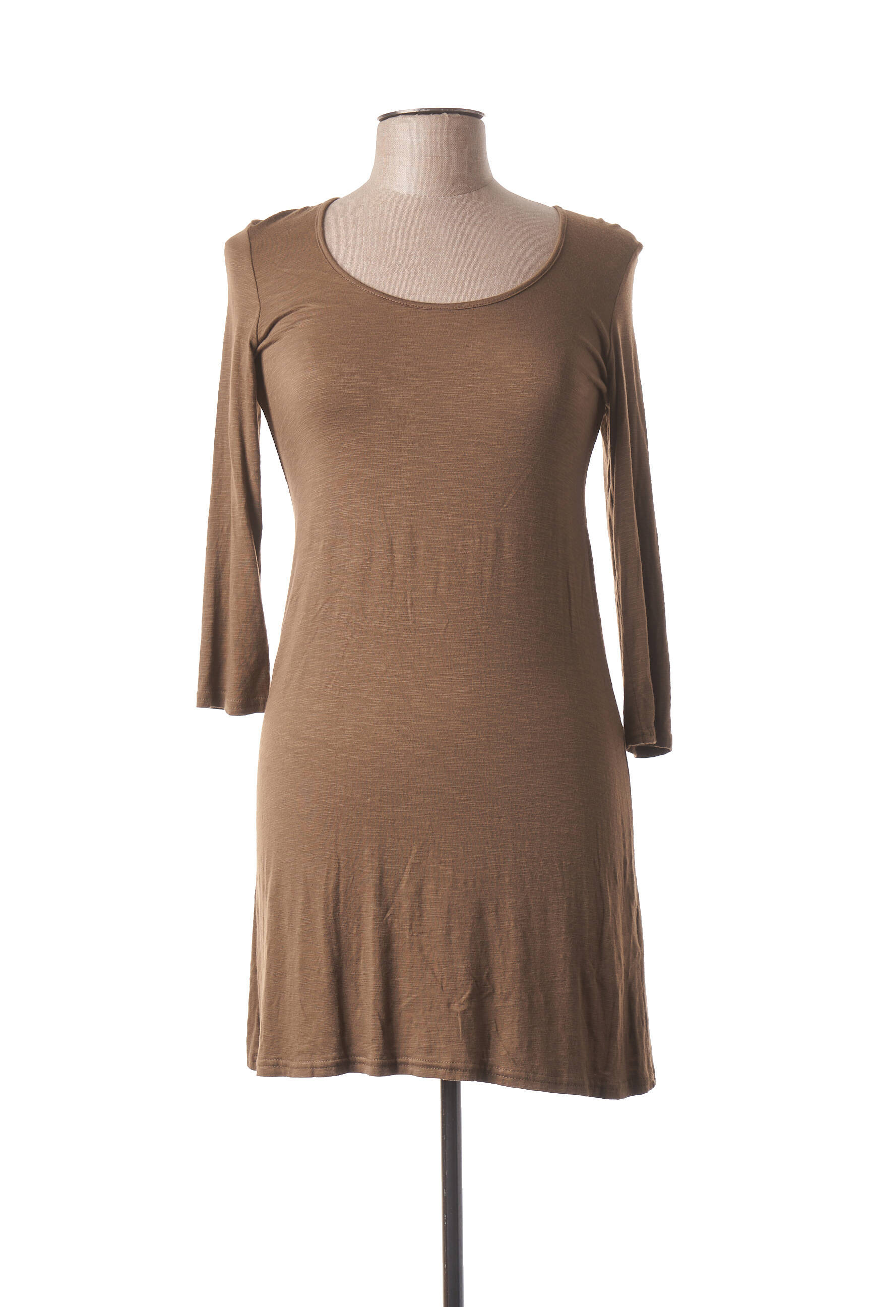Mado Et Les Autres Tuniquemanchelongue Femme couleur marron