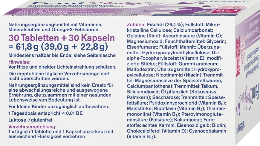 tetesept Femi Baby® 30 Tabletten + 30 Kapseln