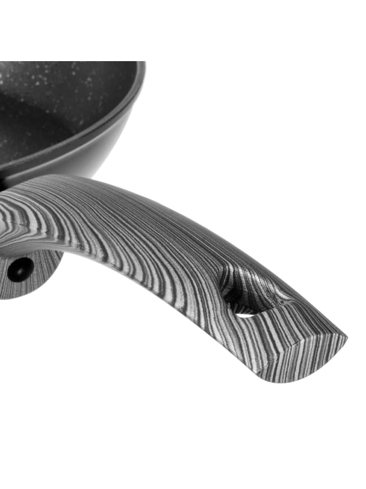 GRÄWE Aluminium-Pfannenset 3-tlg., inkl. Pfannenwender in schwarz günstig kaufen 20 x 20
