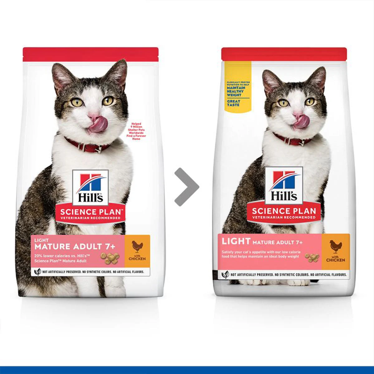 Hill's Science Plan Katze Light 7+ Huhn 1,5kg kaufen