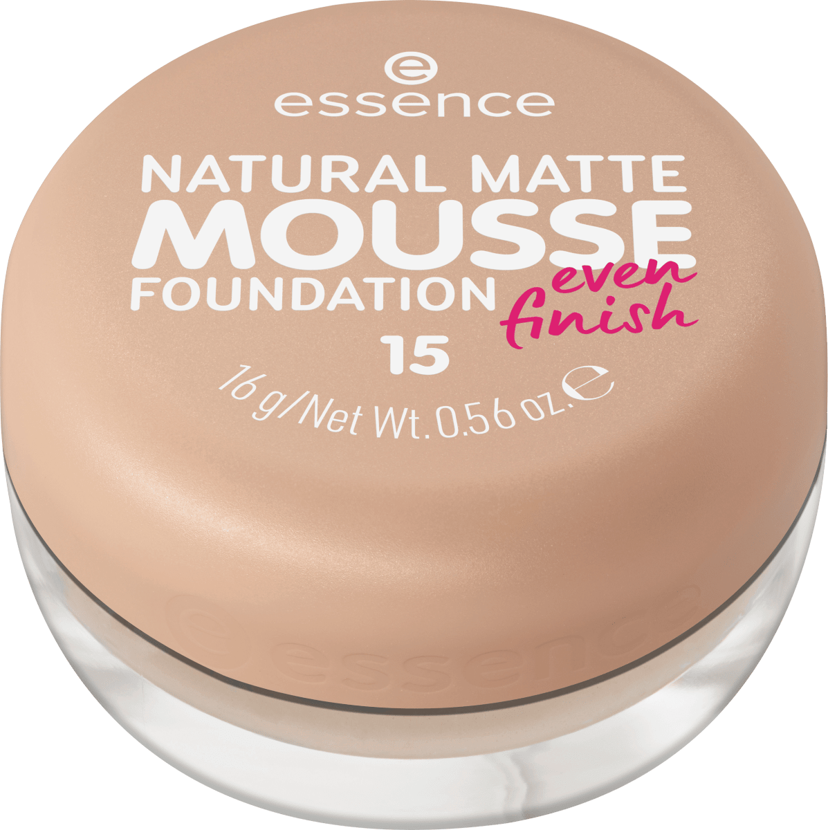 Foundation Natural Matte Mousse 15, 16 g