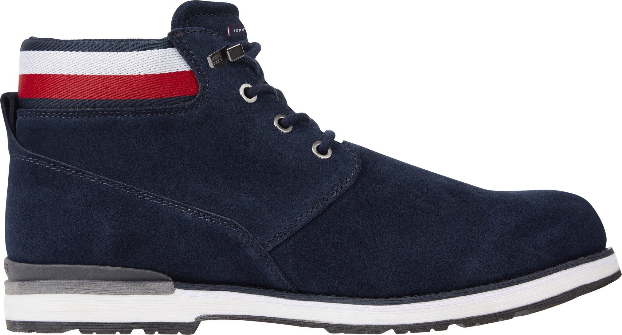 Tommy Hilfiger CORE HILFIGER SUEDE BOOT Schnürboots mit Anziehlasche