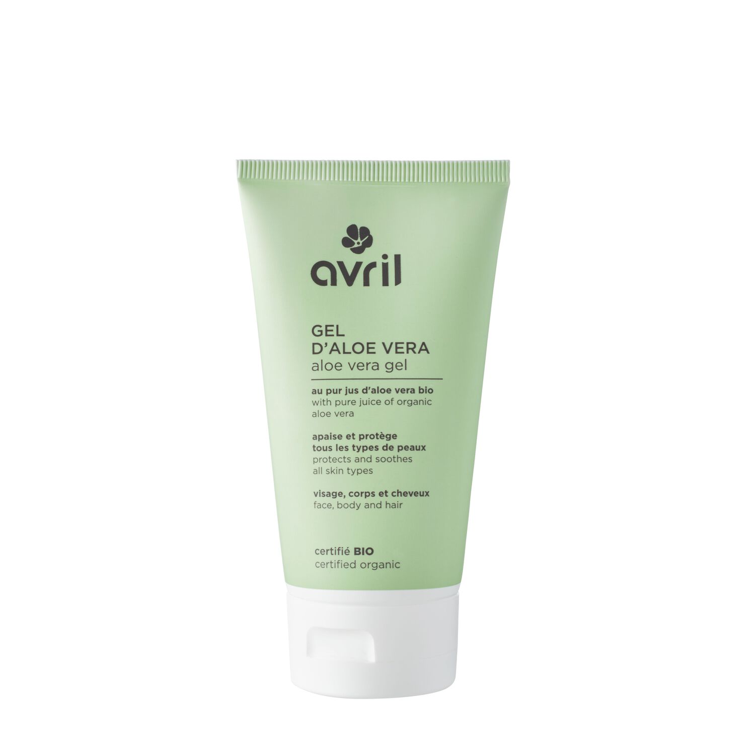 Avril Gel d'Aloe Vera Certifié bio Gel d'aloe vera