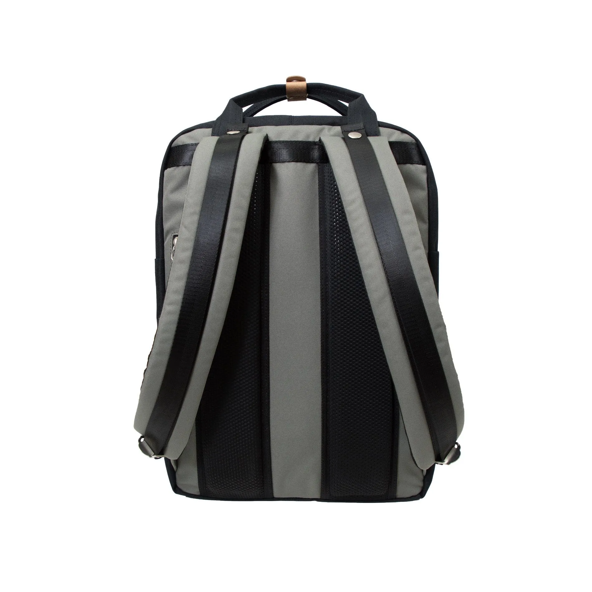 Doughnut Macaroon Large Reborn Backpack - grey x stone