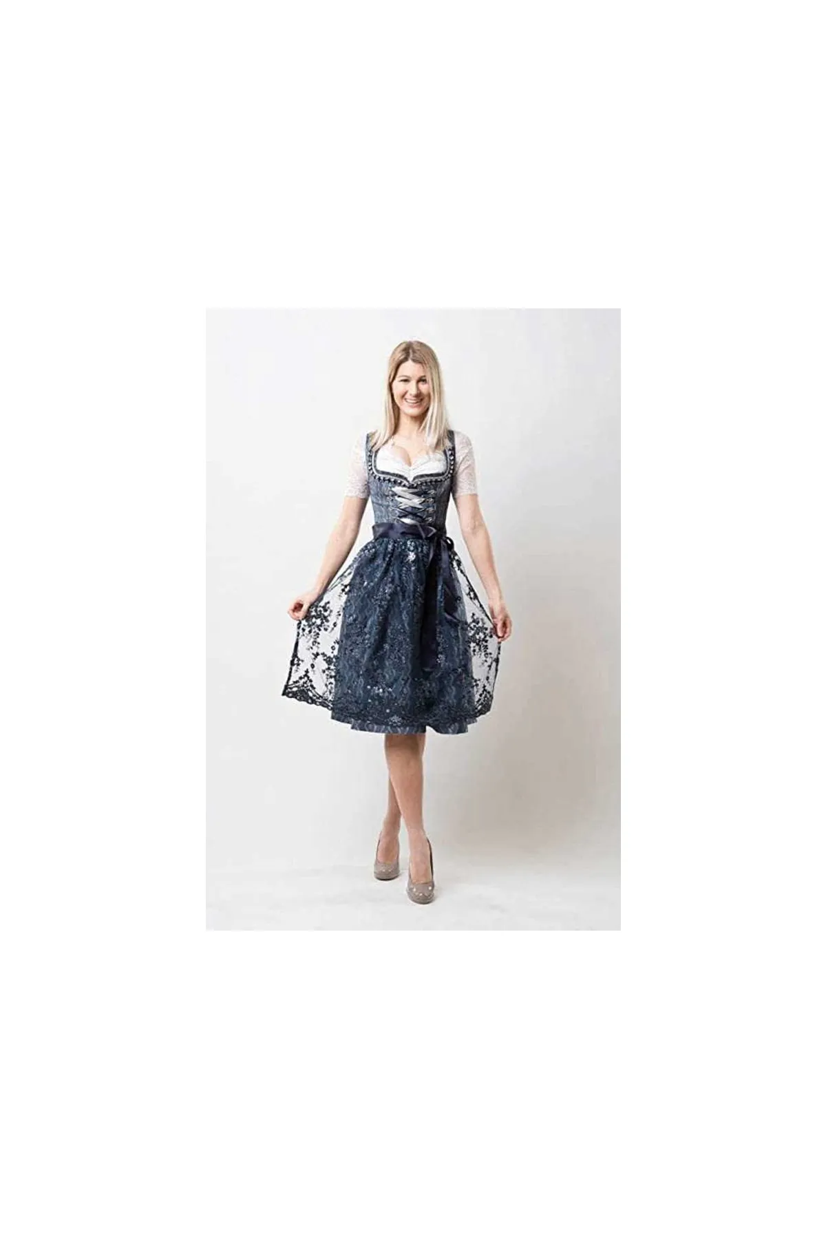 Nübler  Kleid - Blau - Basic