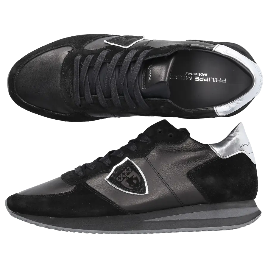 Philippe Model - Sneaker low TZLD-VI01 Kalbsleder - schwarz