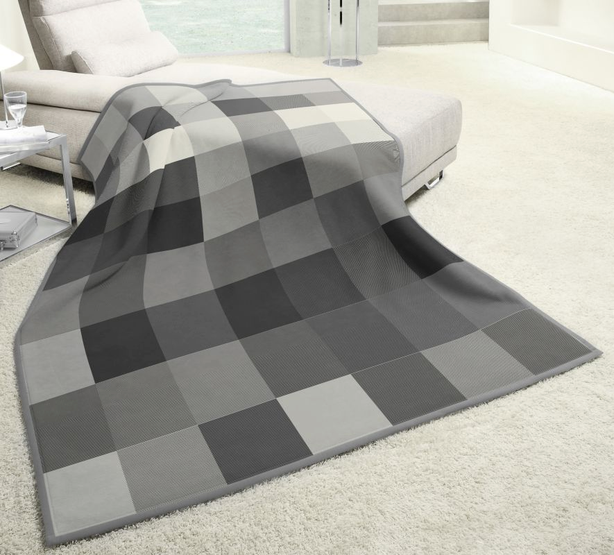 Wohndecke Cotton Home Grey 150 x 200 cm