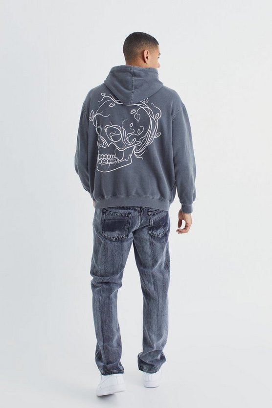 Oversize Hoodie mit Print