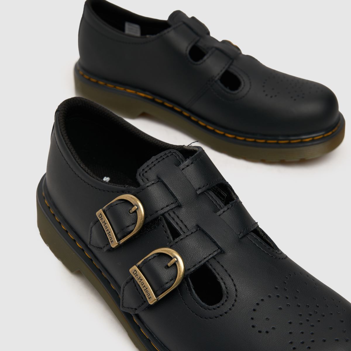 Dr. Martens fekete 8065 Lány Ifjúsági Cipő