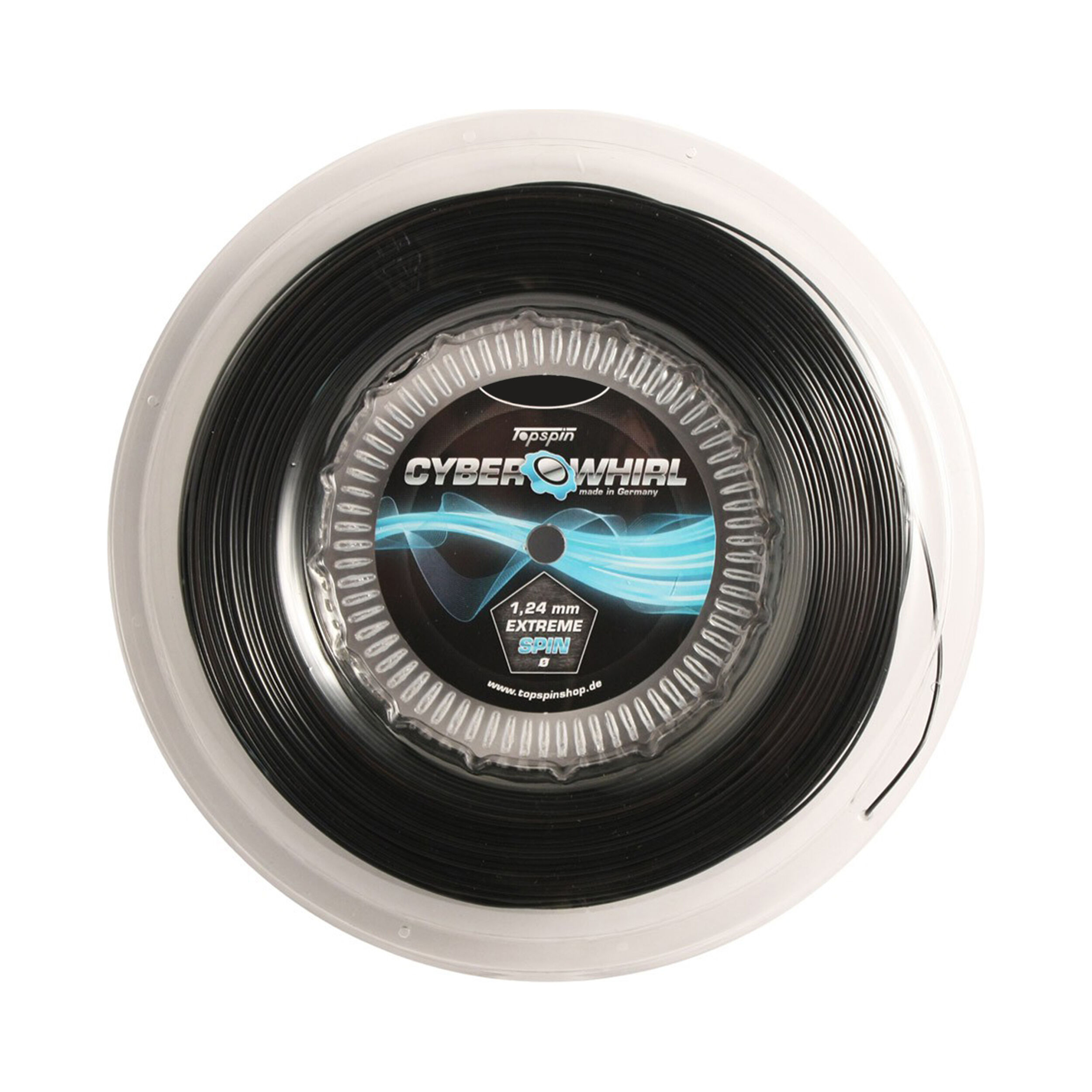 Cyber Whirl 110m Saitenrolle - Schwarz